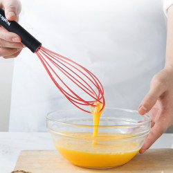 Silicone egg beater household egg mixer manual baking cake cream batter whipped egg baking tool
