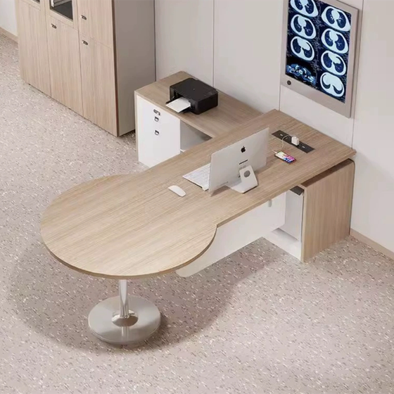 
Dental pediatrician reception desk consultation desk pet hospital beautician doctor desk health center diagnosis and treatment table