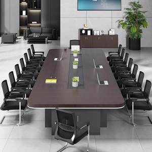 
Simple modern conference table long open table 012584 large conference room meeting table training table employee training negotiation office