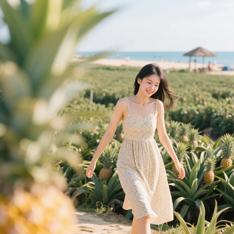湛江徐闻雷州2日游2-6人团菠萝的海南极村灯楼角盐田古城包车旅游
