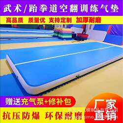 Inflatable Taekwondo Air Mat, Acrobatic Mat, Martial Arts Training, Yoga Practice, Dance Gymnastics, Thickened Stunt Auxiliary Floor Mat