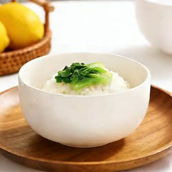 Jingdezhen White First-Grade Bone China Rice Bowl Straight Mouth Bowl Noodle Bowl Ceramic Bowl 6 Inches 2026 New Model Household Food Grade