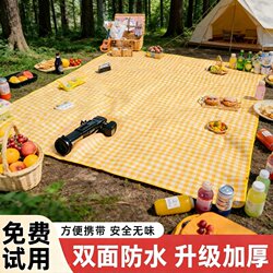 Outdoor Picnic Mat, Moisture-Proof Mat, Spring Outing and Autumn Outing Mat, Thickened and Enlarged, Waterproof Camping Portable Mat, Outdoor Play Mat