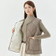 Autumn and winter middle -aged and elderly ladies down cotton vest warming vests large size thickened plus mater
