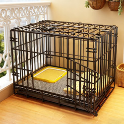 Dog Cage for Small Dogs, Indoor Medium-Sized Dogs with Toilet, Teddy, Bichon, Corgi, Shiba Inu, Pet-Specific Dog House Fence