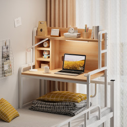 Bed desk, college student dormitory notebook, computer desk, writing desk, dormitory, upper bunk and lower bunk, lazy table