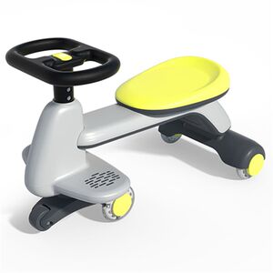 
Children's twist car, male and female baby yo-yo car, one year old, sitting on silent wheels, anti-rollover, rocking, swaying girl