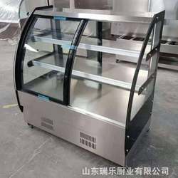 Commercial cold dish cabinet, cooked food, fresh cold dish display cabinet, stainless steel fried skewers a la carte freezer, beverage refrigerated display cabinet
