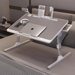 Small Bed Table, Adjustable Computer Desk, Student Dormitory Folding Table, Simple Home Bedroom Study Desk