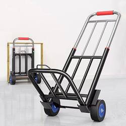 German Quality Small Folding Cart for Home Use, Transport, Shopping, Market Stalls, Lightweight and Portable for Carrying Luggage