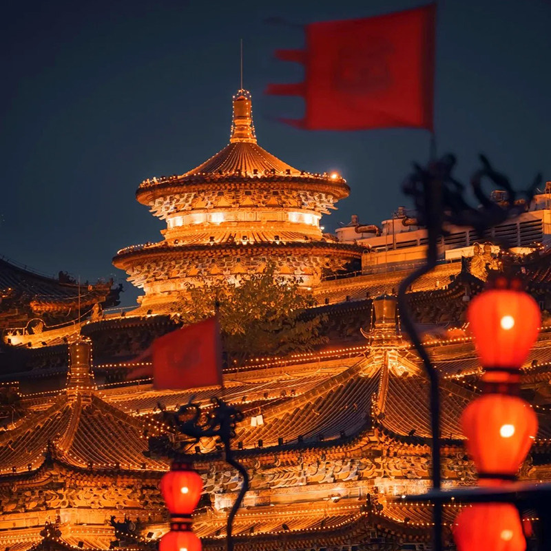 15人纯玩小团 含机票陕西西安旅游秦陵华山大慈恩寺5天4晚跟团游