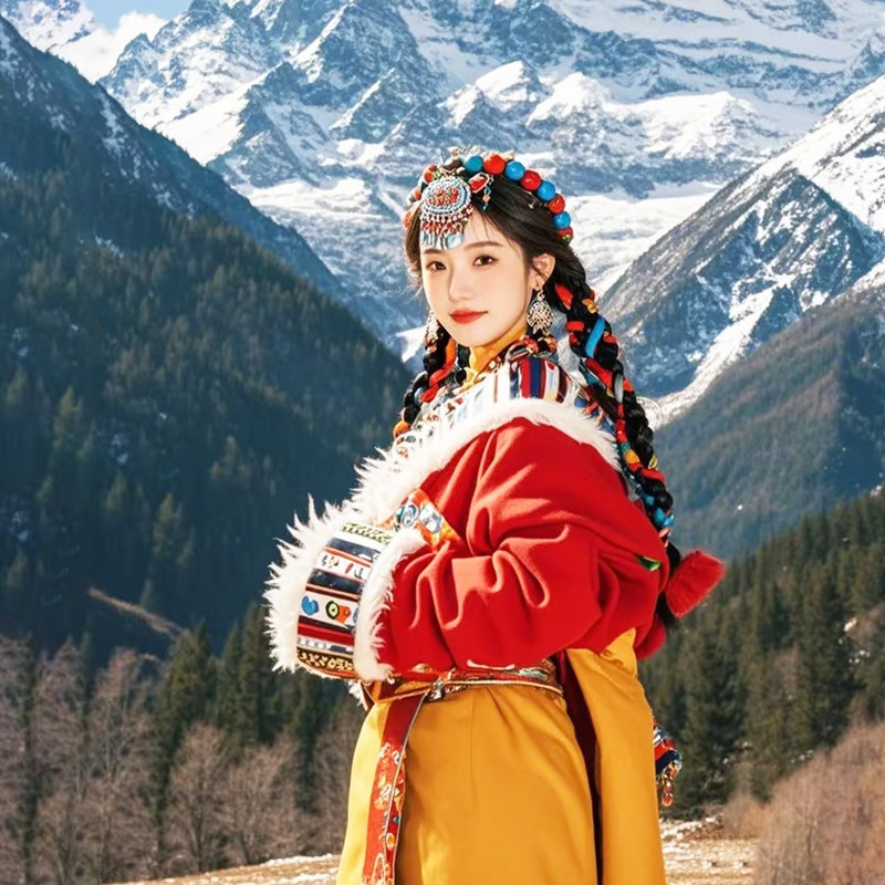 纯玩含机票 四川稻城亚丁旅游四姑娘山木格措川西7天6晚跟团游