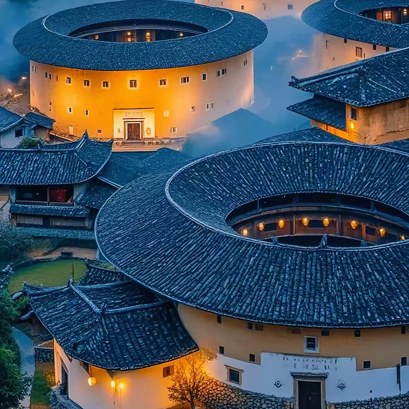 12人纯玩小团 含机票厦门鼓浪屿旅游云水谣土楼帆船5天4晚跟团游