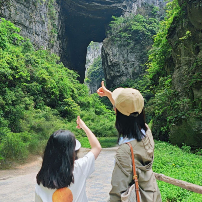 2-8人武隆小团天坑地缝仙女山解放碑重庆一日游纯玩跟团游门票