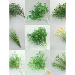 Wedding Green Reed Artificial Flower Asparagus Artificial Flower Artificial Green Plant Road Guide Flower Arrangement Reed Artificial Flower
