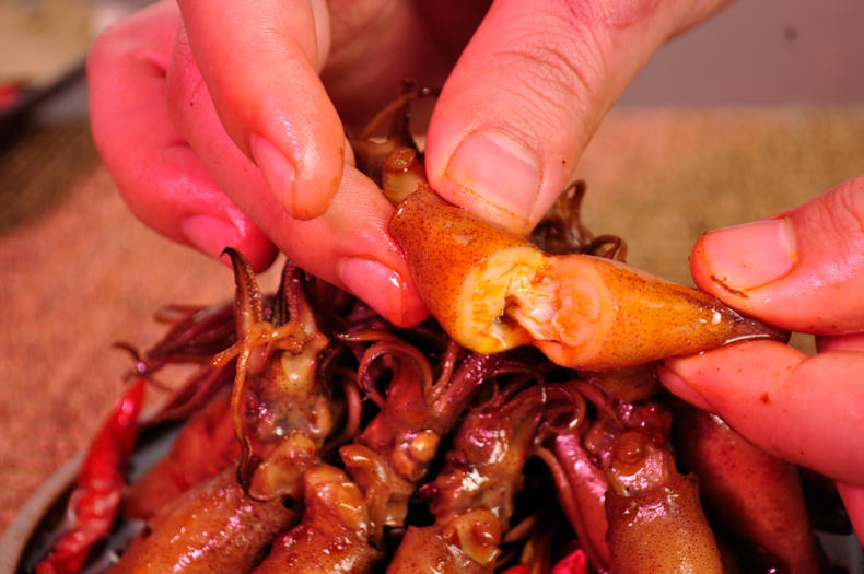 香辣满籽麻辣小海兔，越嚼越香特别过瘾(图3)