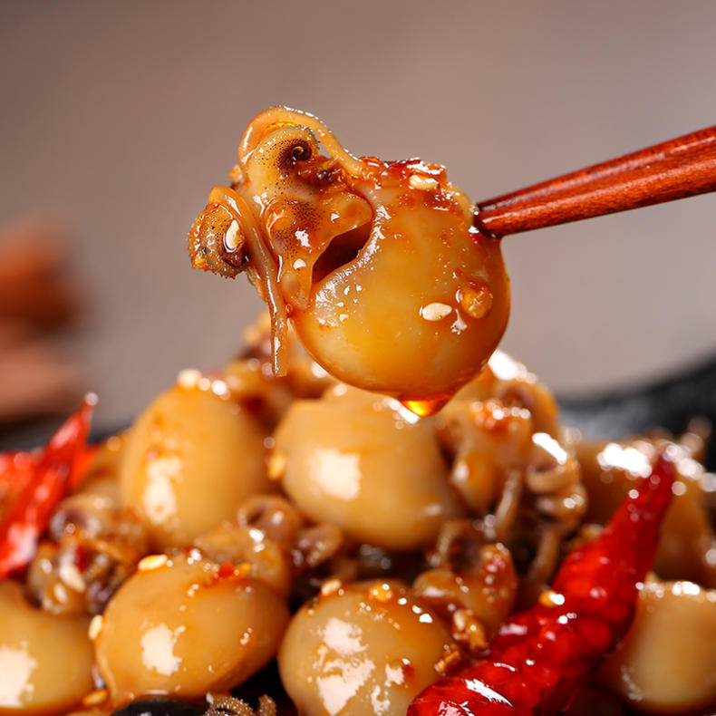 麻辣墨鱼仔,让你把零食当零食吃(图2) 麻辣墨鱼仔,让你把零食当零食吃(图2)