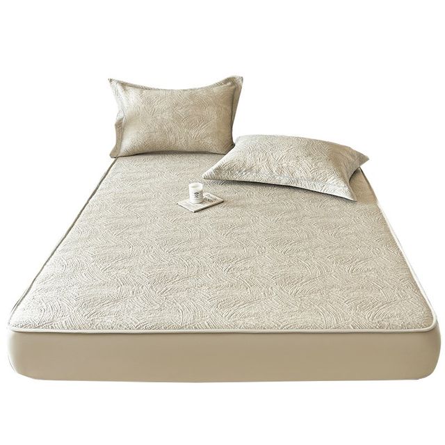 
Category A maternal and infant grade cooling PE ice n silk mat three-piece set 2025 new air-conditioned soft mat machine washable bed sheet