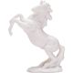 High-quality Dehua white porcelain animal white horse desktop small ornaments home gardening sand table water flow device landscaping ceramic accessories