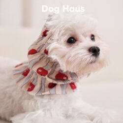 Doghaus Dog Earmuffs Collection, Puppy Neck Wraps, Large-Eared Long-Haired Dogs, Anti-Stain, Breathable, American Corgi, Spring, Summer, All Seasons