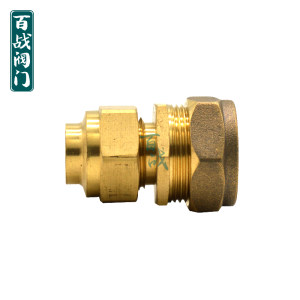 
Copper tube ferrule expansion direct 2212 copper tube ferrule joint oil pipe aluminum tube inner wire direct straight through pipe accessories
