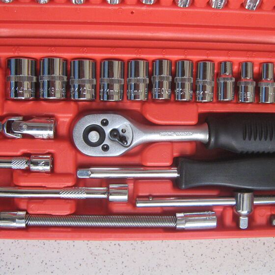 
Chrome vanadium steel 46 piece socket wrench socket set car tool set car repair tool set