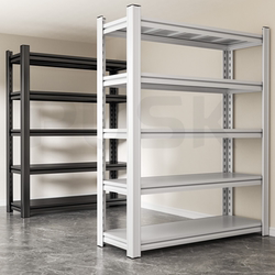 Multi-Layer Household Storage Rack, Floor-Standing Miscellaneous Item Rack, Warehouse Balcony Display Rack, Thickened Wall-Mounted Integrated Storage Rack