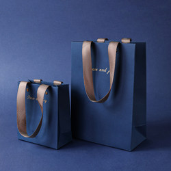 High-End Kraft Paper Bags, Handbags, Clothing Bags, Tea Bags, Corporate Logo Printed Shopping Handbags, Gift Paper Bags