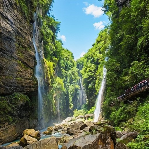 湖北恩施5天4晚跟团游 恩施大峡谷+屏山大峡谷