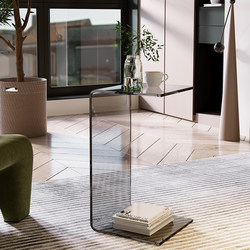 Acrylic Side Table Small Coffee Table Living Room Home Sofa Side Table Modern Simple Light Luxury Small Table Bay Window Coffee Table