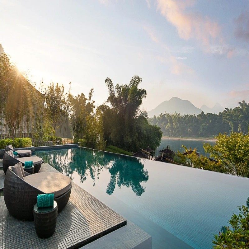 【阳朔悦榕庄】龙脊梯田、兴坪古镇、遇龙河 臻品动车3天