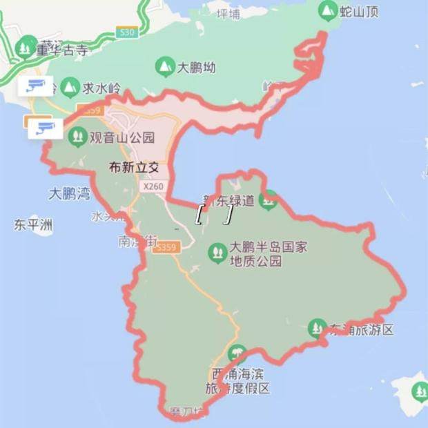 【休养自由】深圳深圳丹枫凯丽酒店2天1晚畅游大鹏半岛自由行