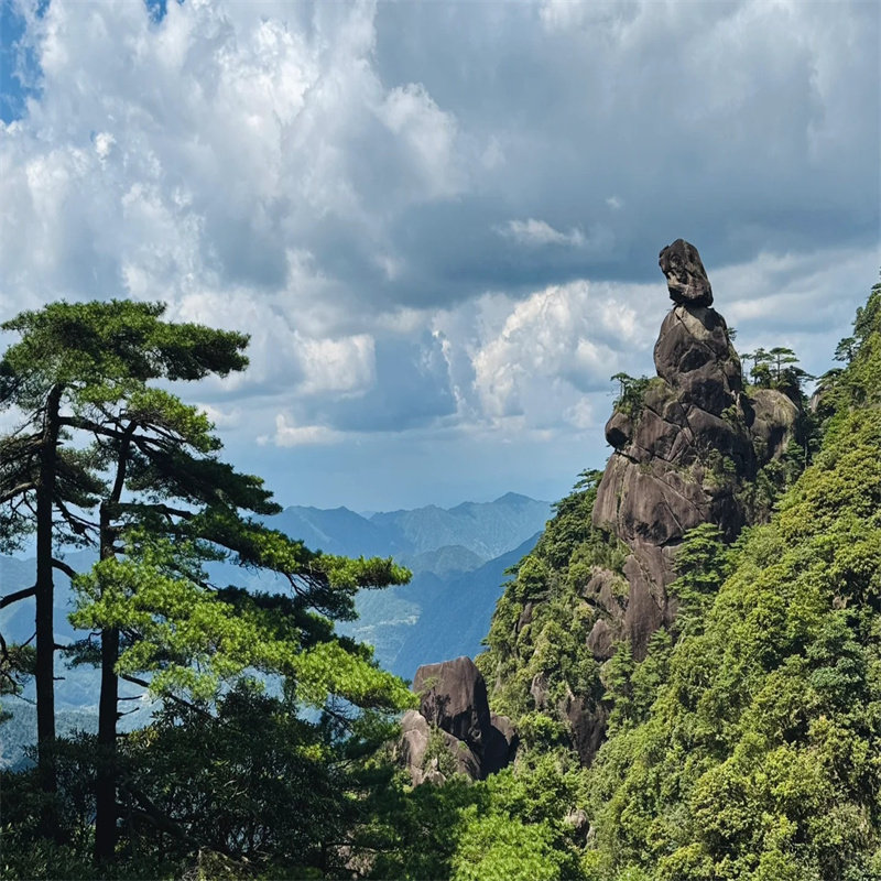 江西上饶三清山葛仙村望仙谷婺女洲5天4晚