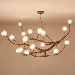 B&B chandeliers Personalized Creative Hotel Lobby Art Cafe Exhibition Hall Hotel Inn Branch Chandelier