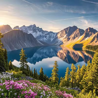 长春长白山延吉5天4晚专车自由行+长白山天池+驯鹿园+民俗园+图们