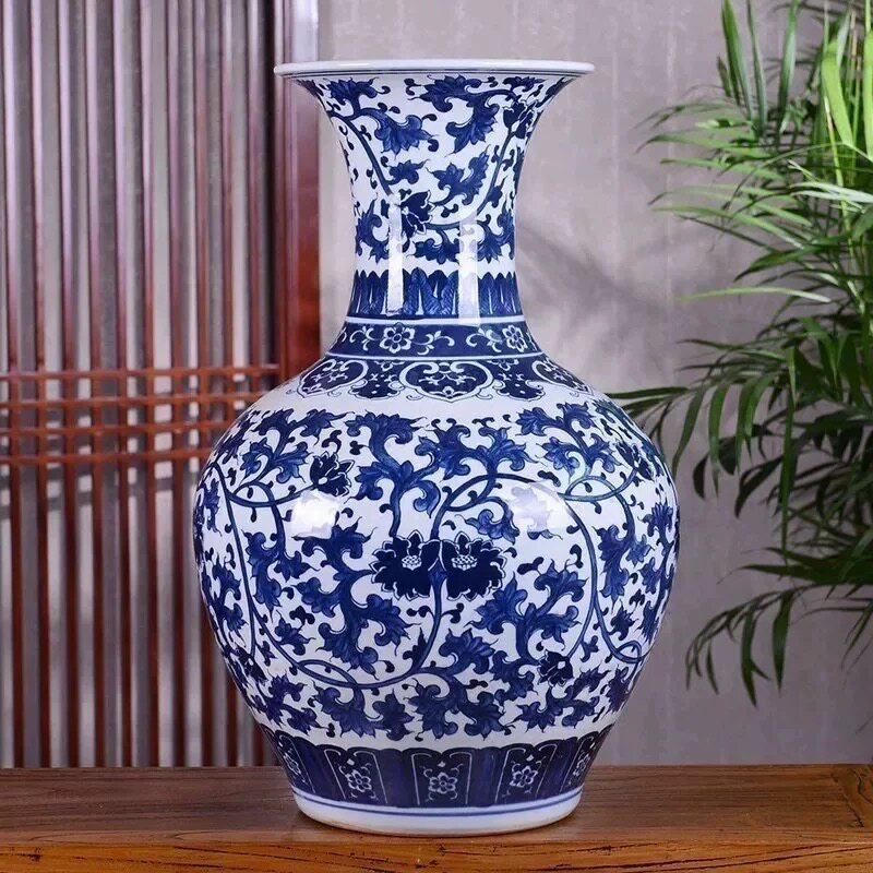 景德镇花瓶，一眼高级-淘宝逛一逛