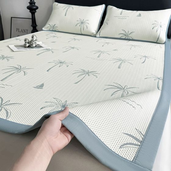 
2025 New Bingdoudou Mat A Category Maternal and Infant Grade C Summer Super Cool Sheet Type Air Conditioned Soft Mat Three-piece Set