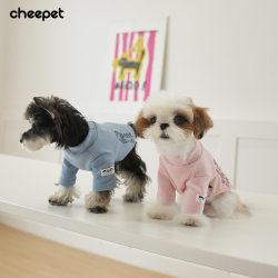 Fun style dog print versatile bottoming shirt