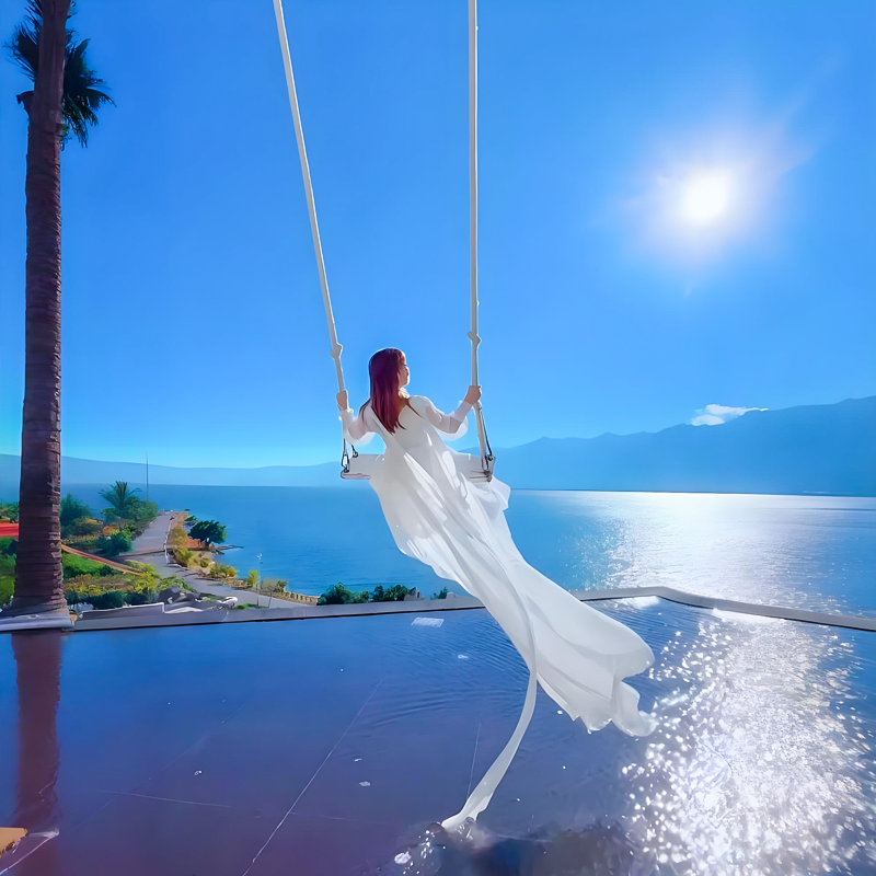 5钻酒店一价全含3程动车云南纯玩8天昆明大理丽江西双版纳跟团游