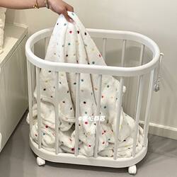 Dirty Clothes Basket for Home Use, Waterproof Storage Bin for Dirty Clothes in Bathroom, Large Capacity Narrow Gap Laundry Hamper with Wheels