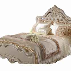 Model room bedding multi-piece set European and French four-piece set luxury villa model room bedding