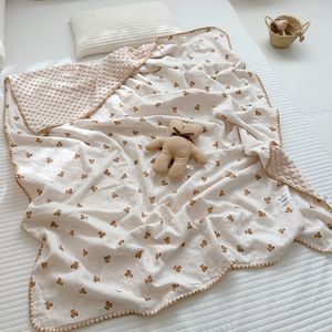 
Baby Doudou Blanket A-class mother-child stroller comforts baby windproof blanket children nap sofa cover blanket high-quality feeling