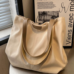 Large-Capacity Shoulder Tote Bag for Office Workers, Moms, Female High School Students, College Students, Mommy Bag 2025 Oxford Handbag