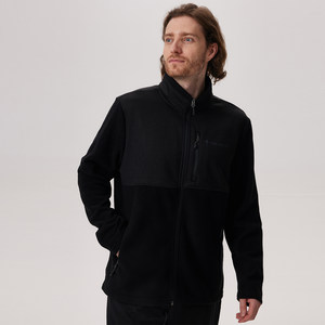 
Free Country men's winter soft and skin-friendly loose warm polar fleece top