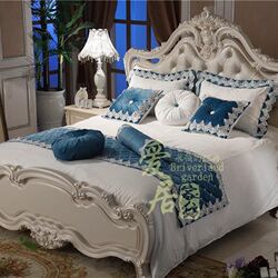 European model room bedding kit software decoration French model room bedding multi-piece set model room set
