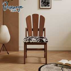 Second-hand solid wood dining chairs for designers, creative artists, desks, chairs, cafe lounge chairs, personalized dressing chairs