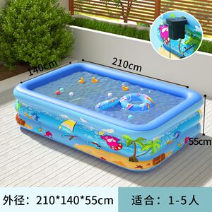 Zhongjianxing swimming pool home foldable baby swimming bucket family adults and children bathing inflatable water