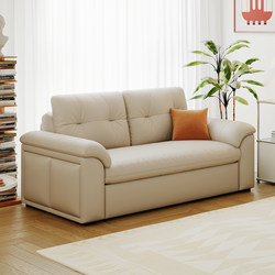 Modern Minimalist Small Apartment Multifunctional Living Room Foldable Dual-Purpose Sofa Living Room Long-Term Sleepable Sofa Bed