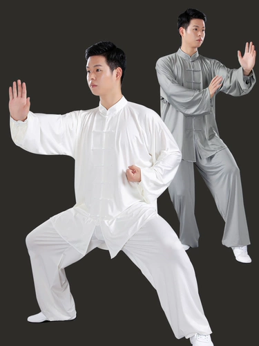 Tai Chi Clothing Мужская восьми сегмента Джин Тайджи Практическая служба женщин 2024 г. Новая служба конкуренции по обслуживанию одежды для боевых искусств.