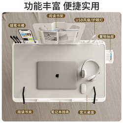 Bed folding small table dormitory student writing bed desk laptop office small table can be lifted
